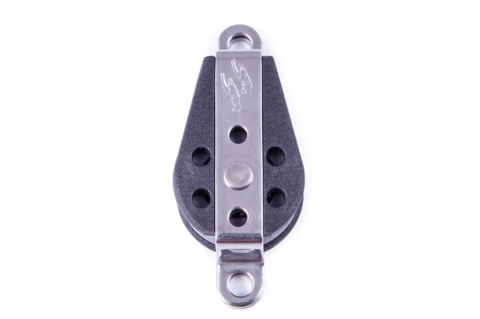 Sea Sure 19.80 poulie simple à plat 19 mm carbone