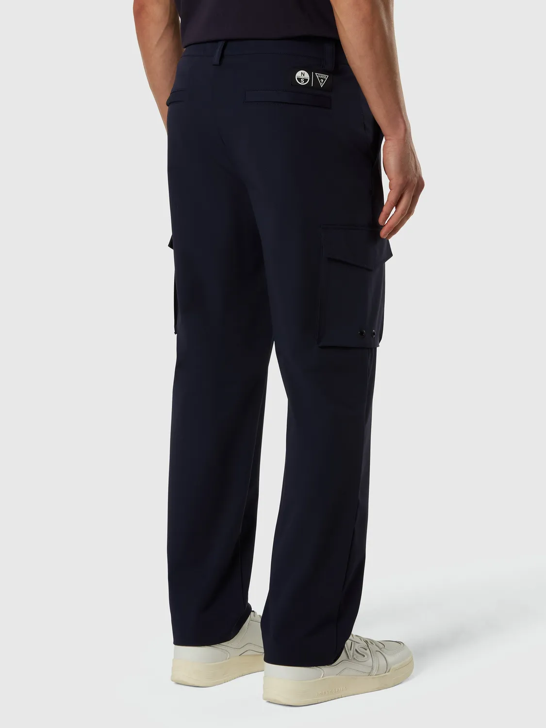 North Sails Guess pantalon cargo bleu marine regular homme