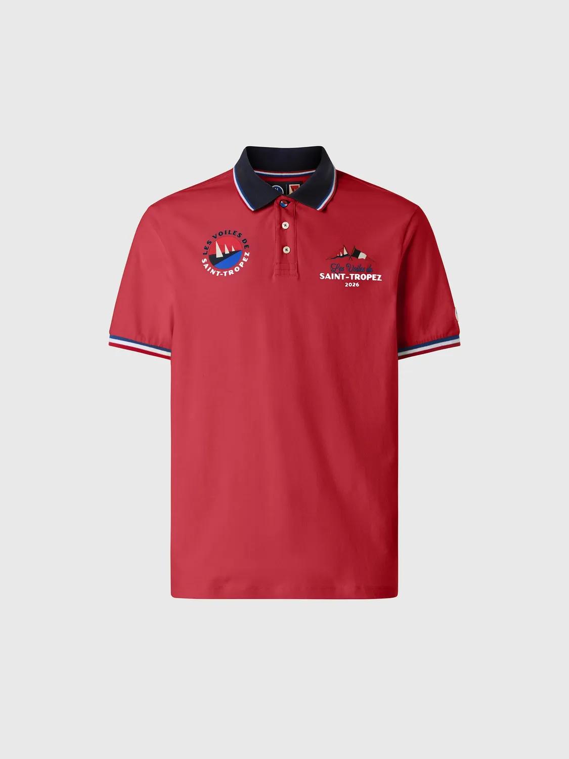North Sails Saint-Tropez polo homme blanc regular