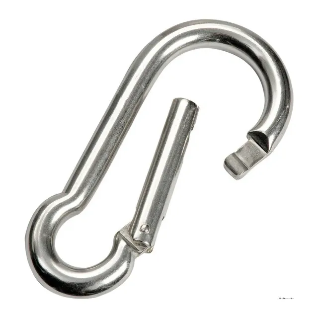Osculati mousqueton inox 316 5 mm fermeture affleurante x10