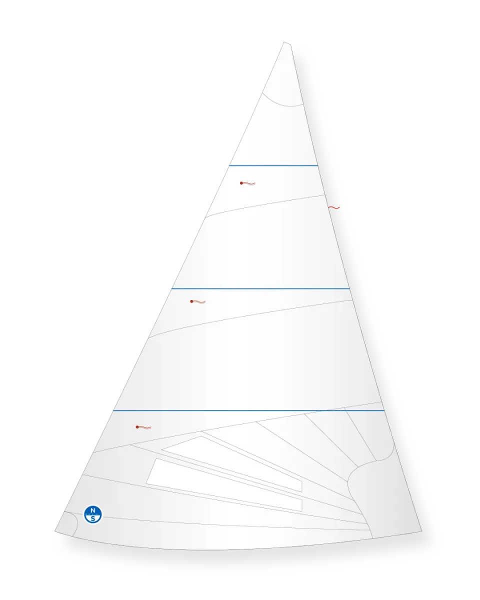North Sails Osprey J-6BF génois radial enrouleur