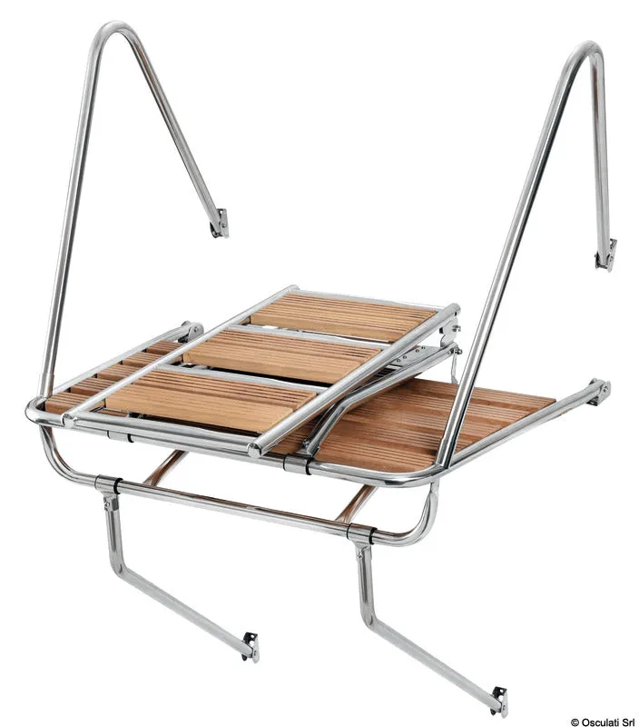 Osculati plateforme passerelle échelle grand modèle iroko
