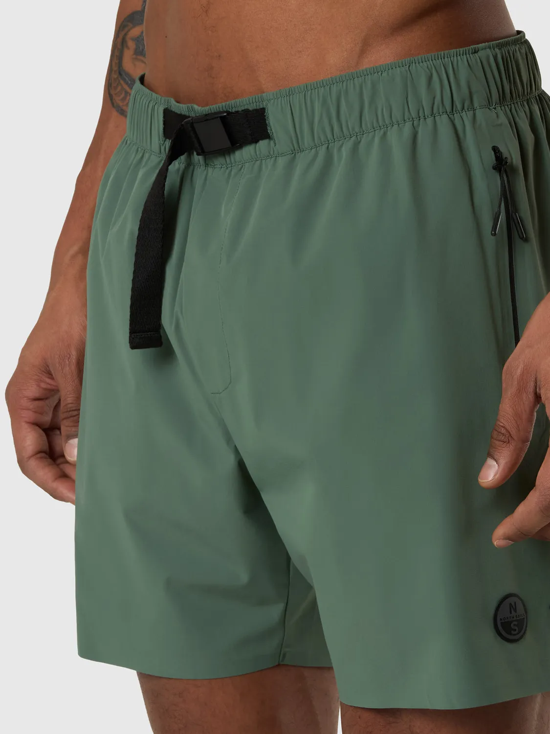 North Sails boardshort ceinture boucle fibres recyclées