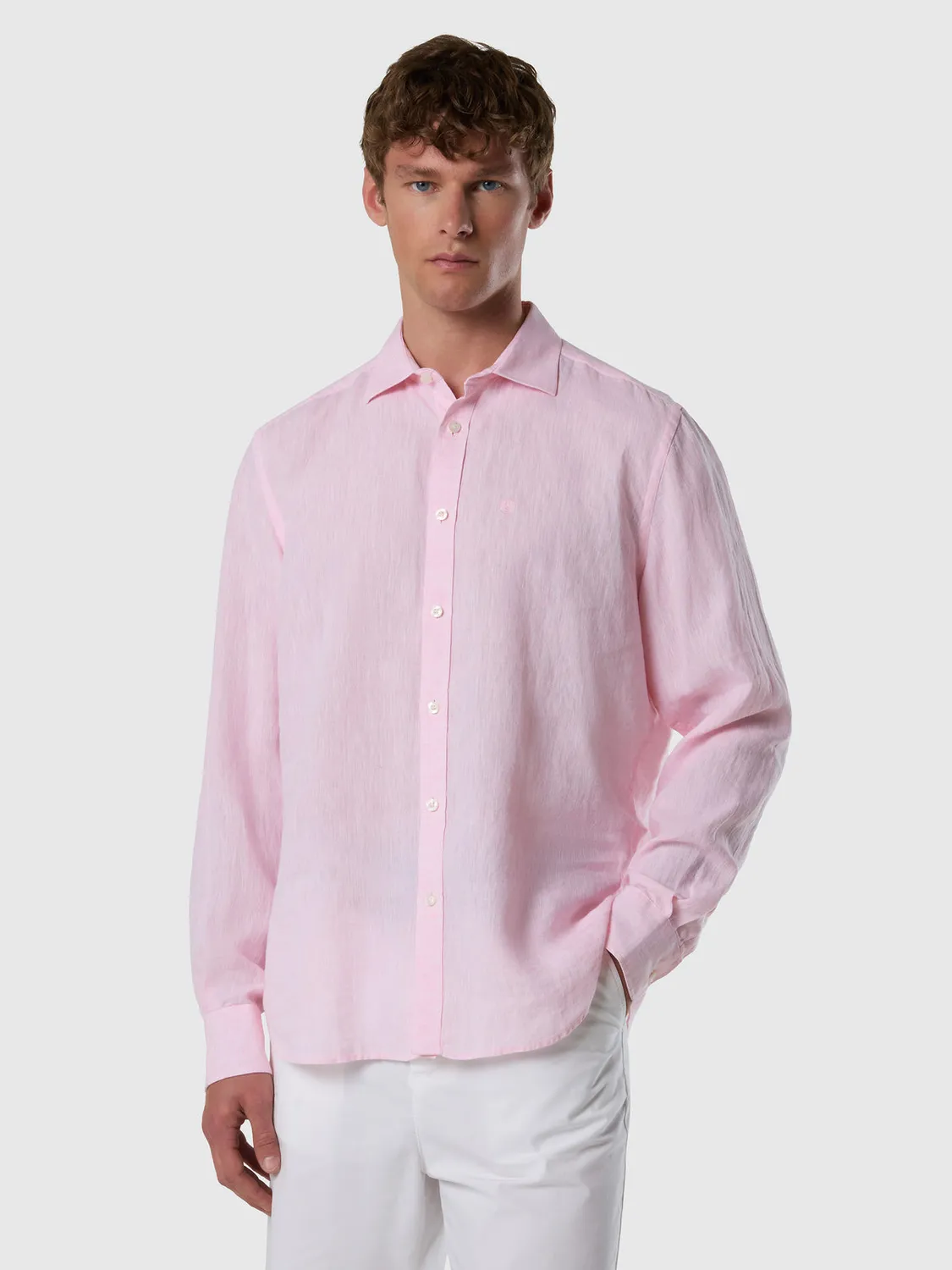 North Sails chemise lin manches longues homme European Flax