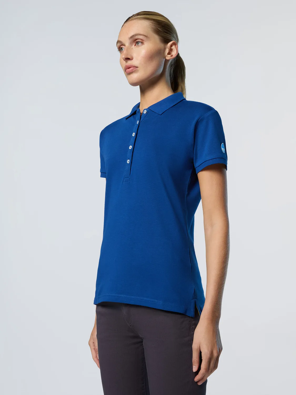 North Sails Piqué Polo coton stretch poitrine unie