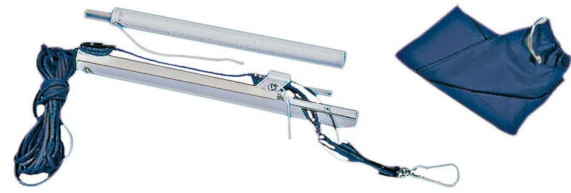 Osculati potence pliable moteur hors-bord avec palan