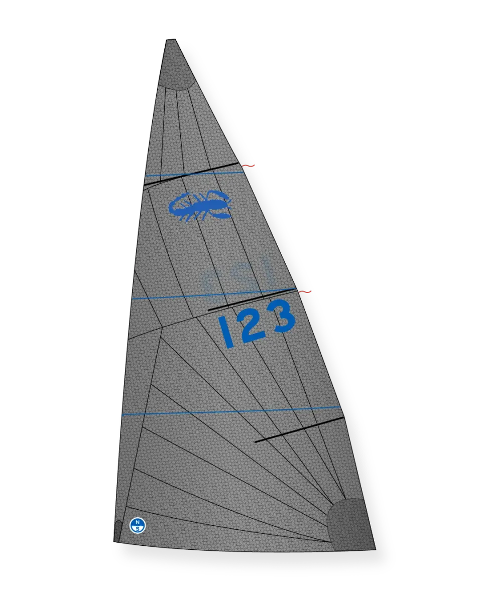 North Sails Scorpion M-5K grand-voile radiale laminé