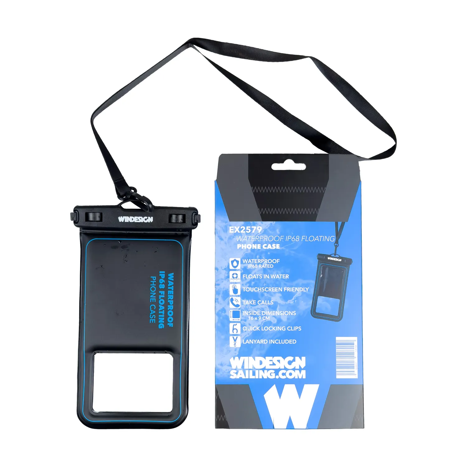 Windesign EX2579 housse téléphone étanche flottante