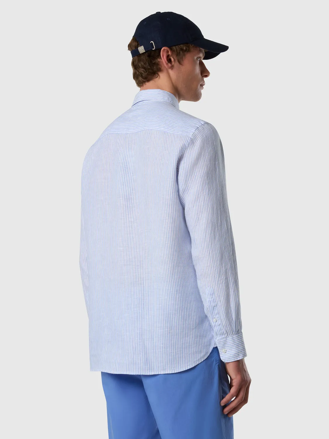 North Sails Bengal chemise lin rayée European Flax