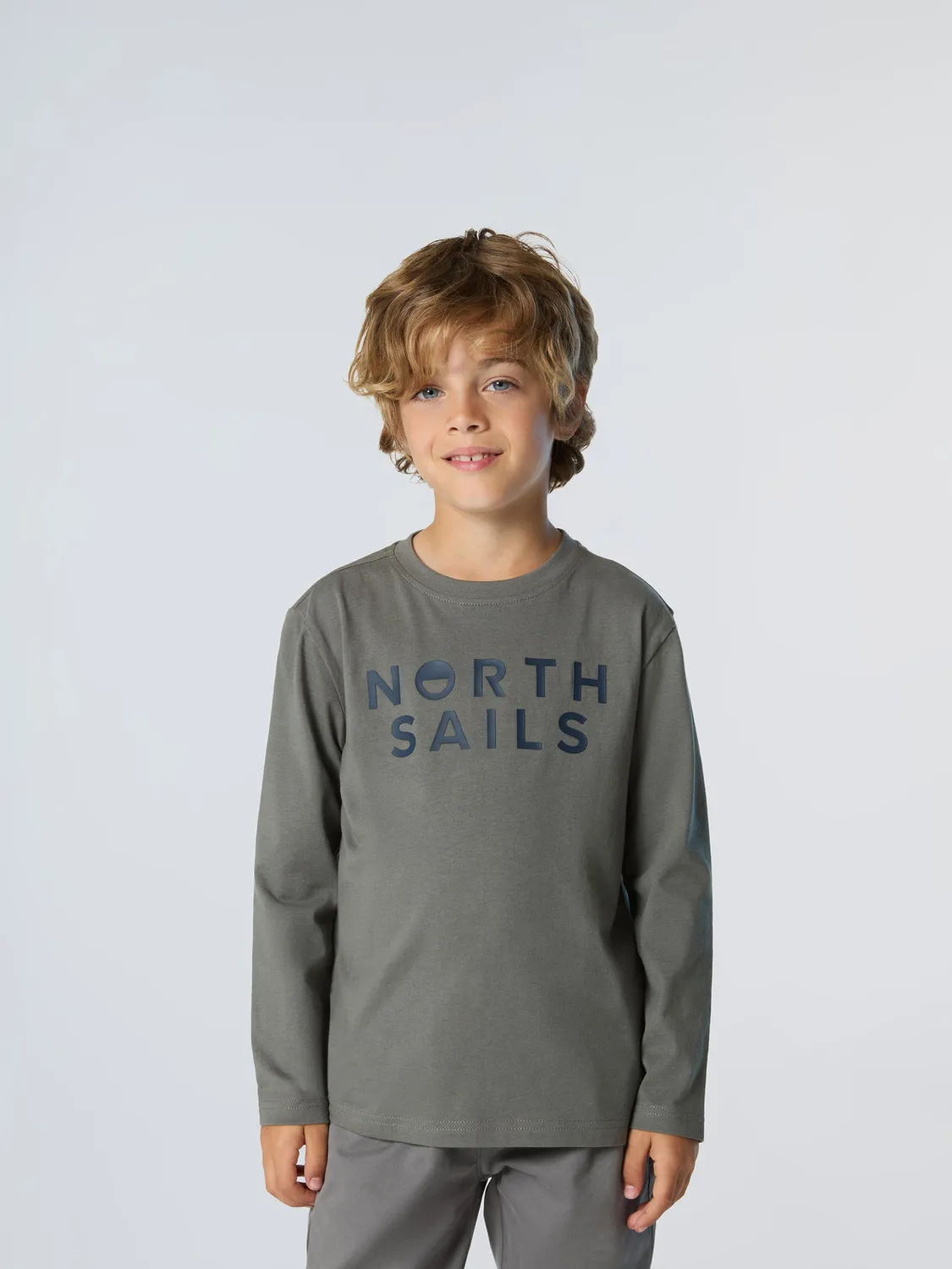 North Sails t-shirt enfant manches longues logo
