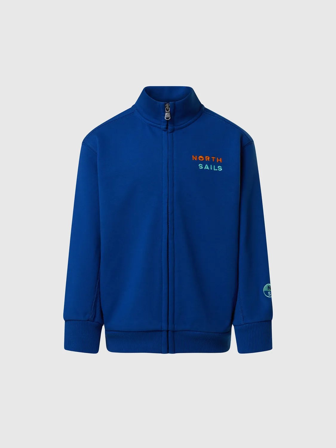 North Sails sweat zippé capuche enfant coton bio