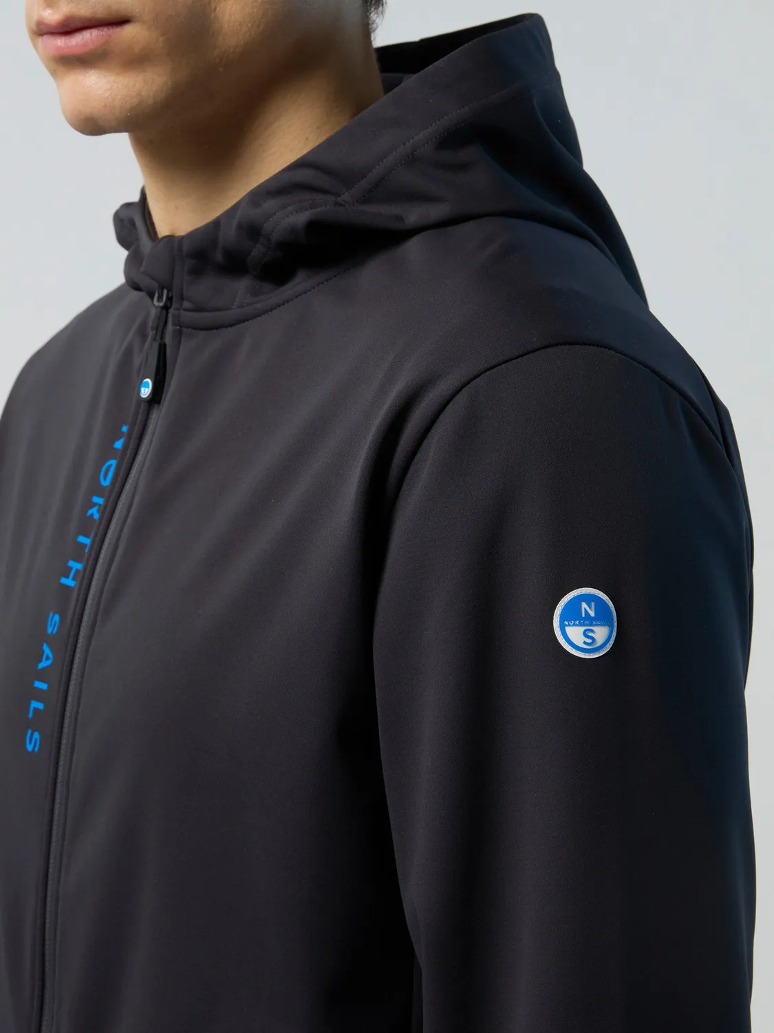 North Sails SoftShell+ sweat zippé capuche deckwear