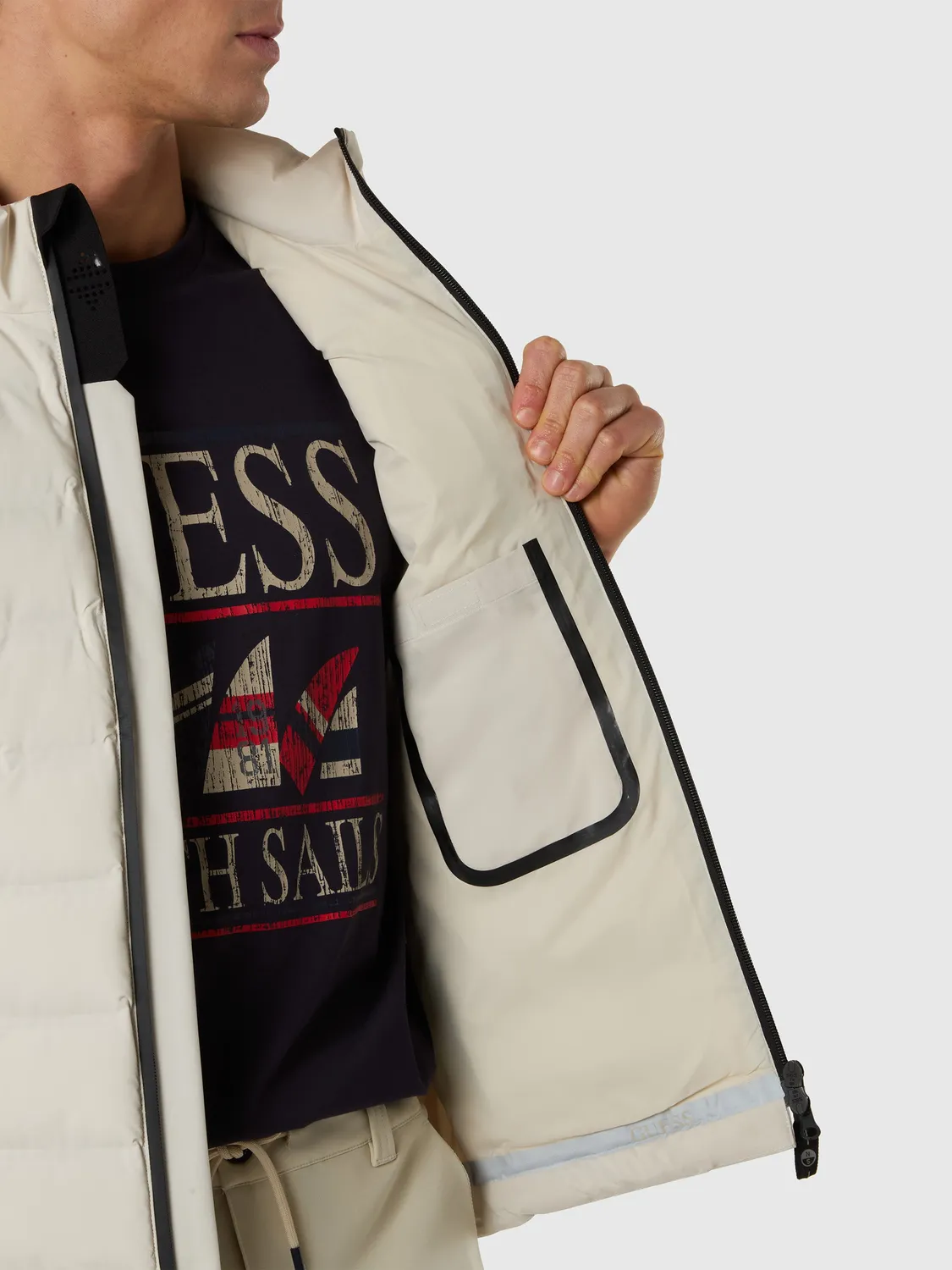 Guess X North Sails Vest gilet homme Lovers Beach