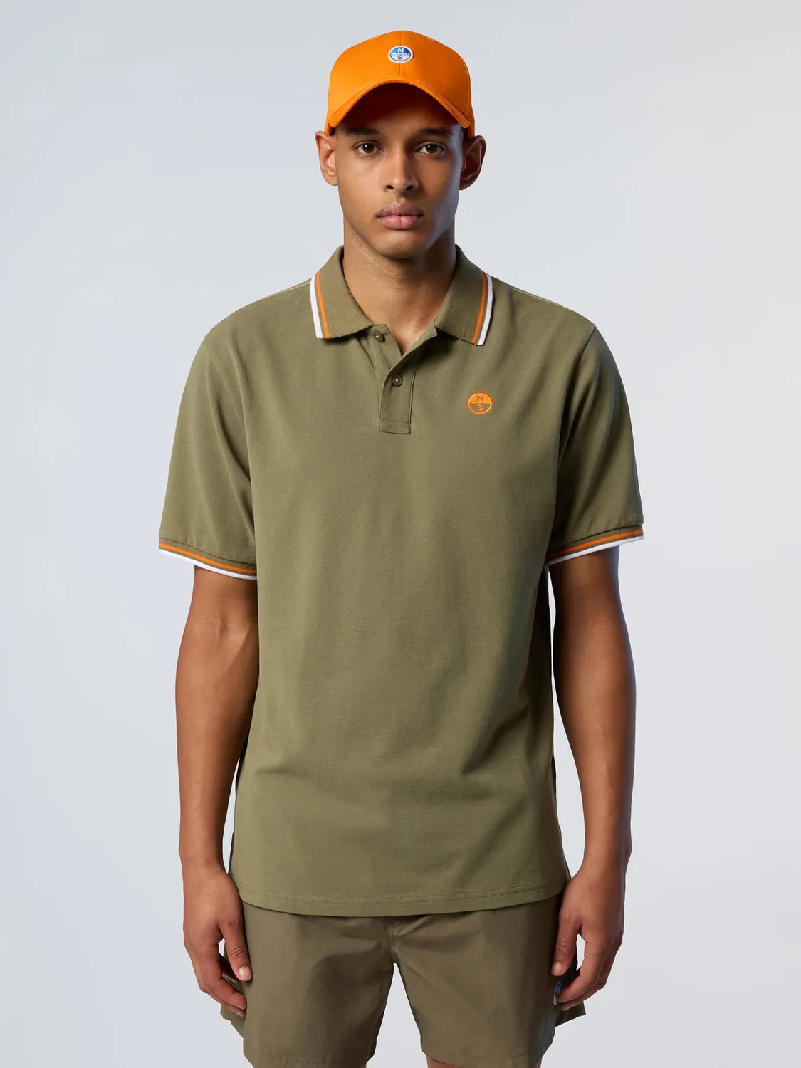 North Sails polo piqué coton bio rayures