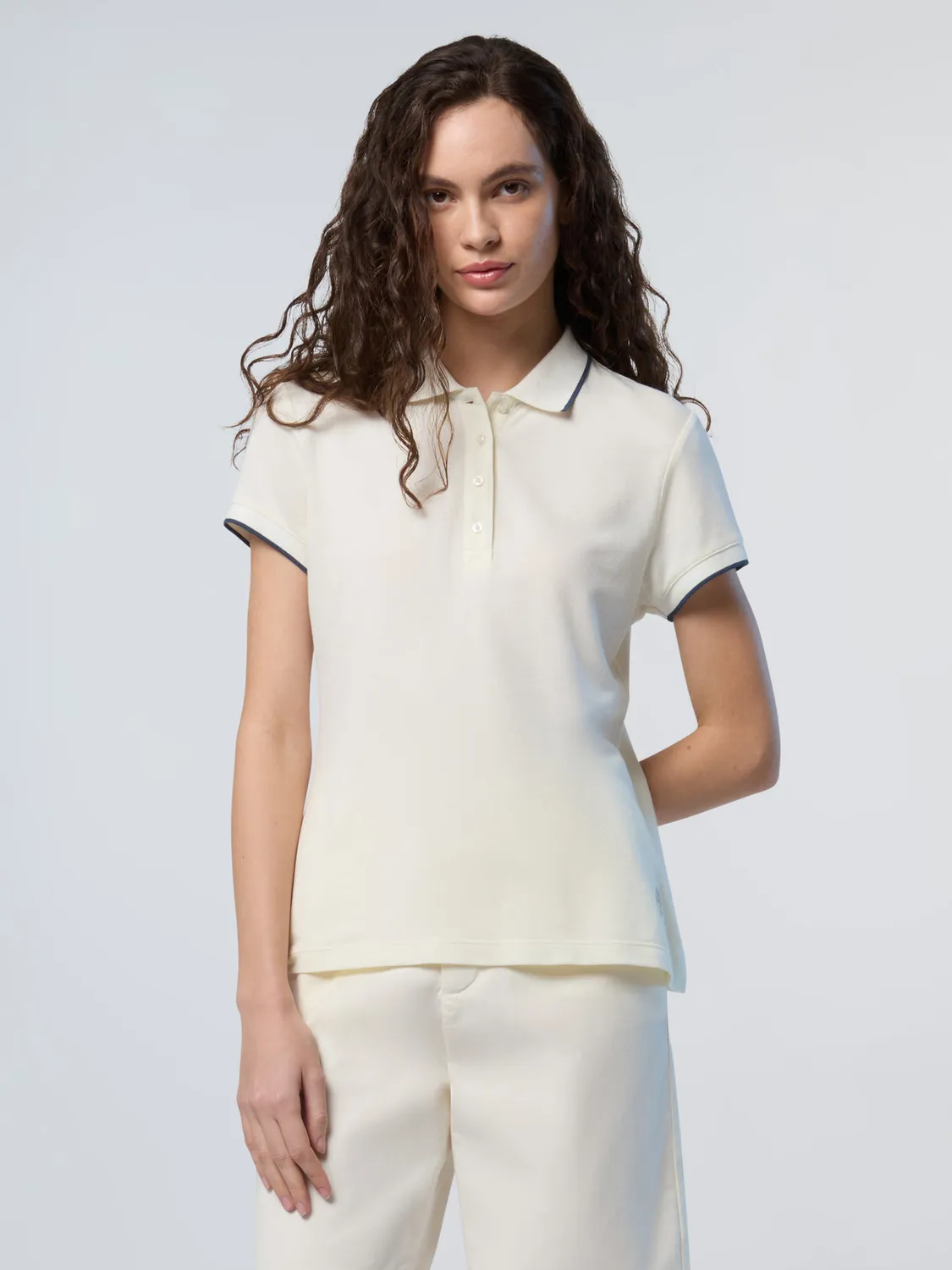 North Sails polo modal slim nacre chic