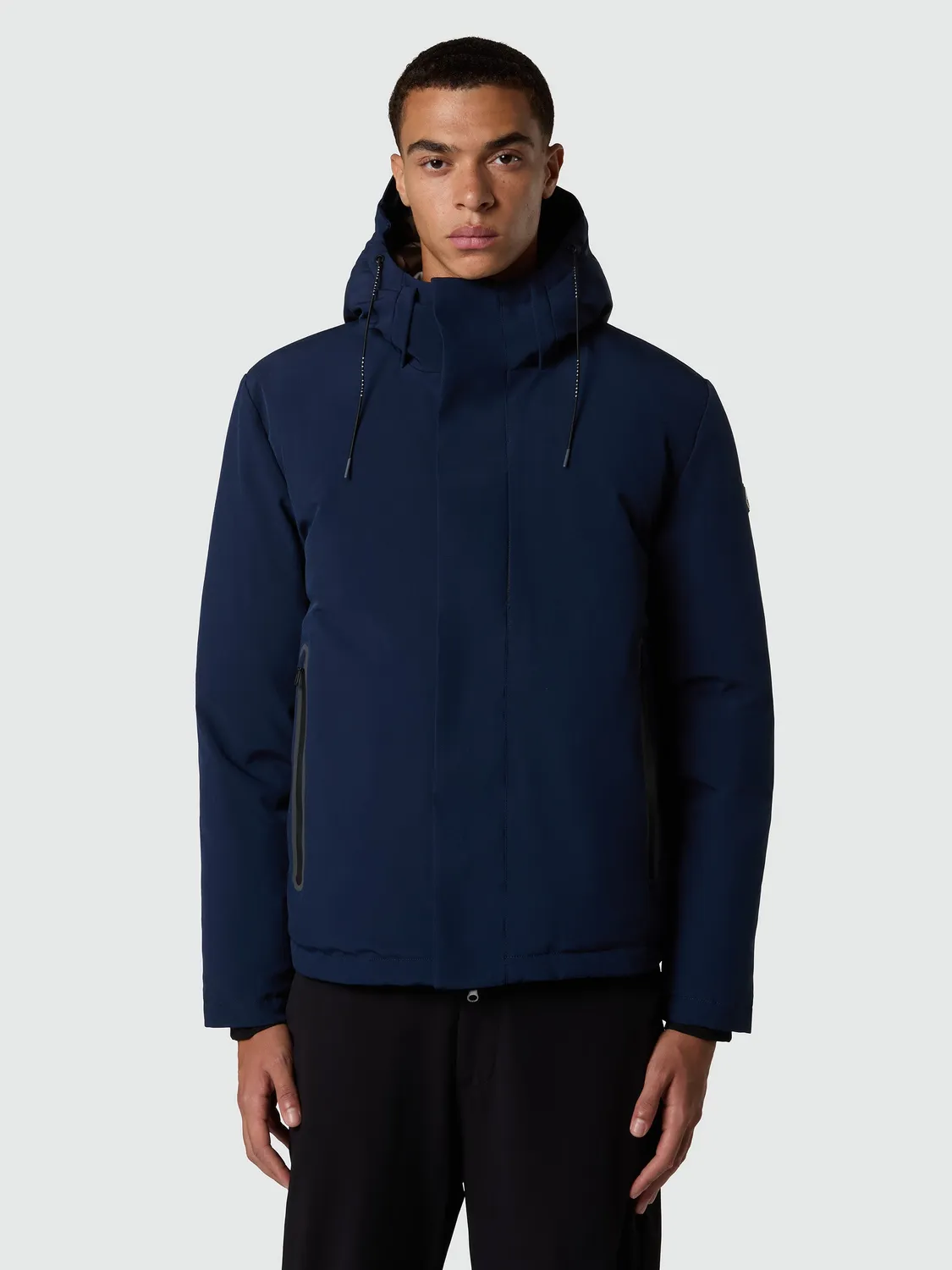 North Sails Voile Blanche Hobart 2.0 veste bleu marine