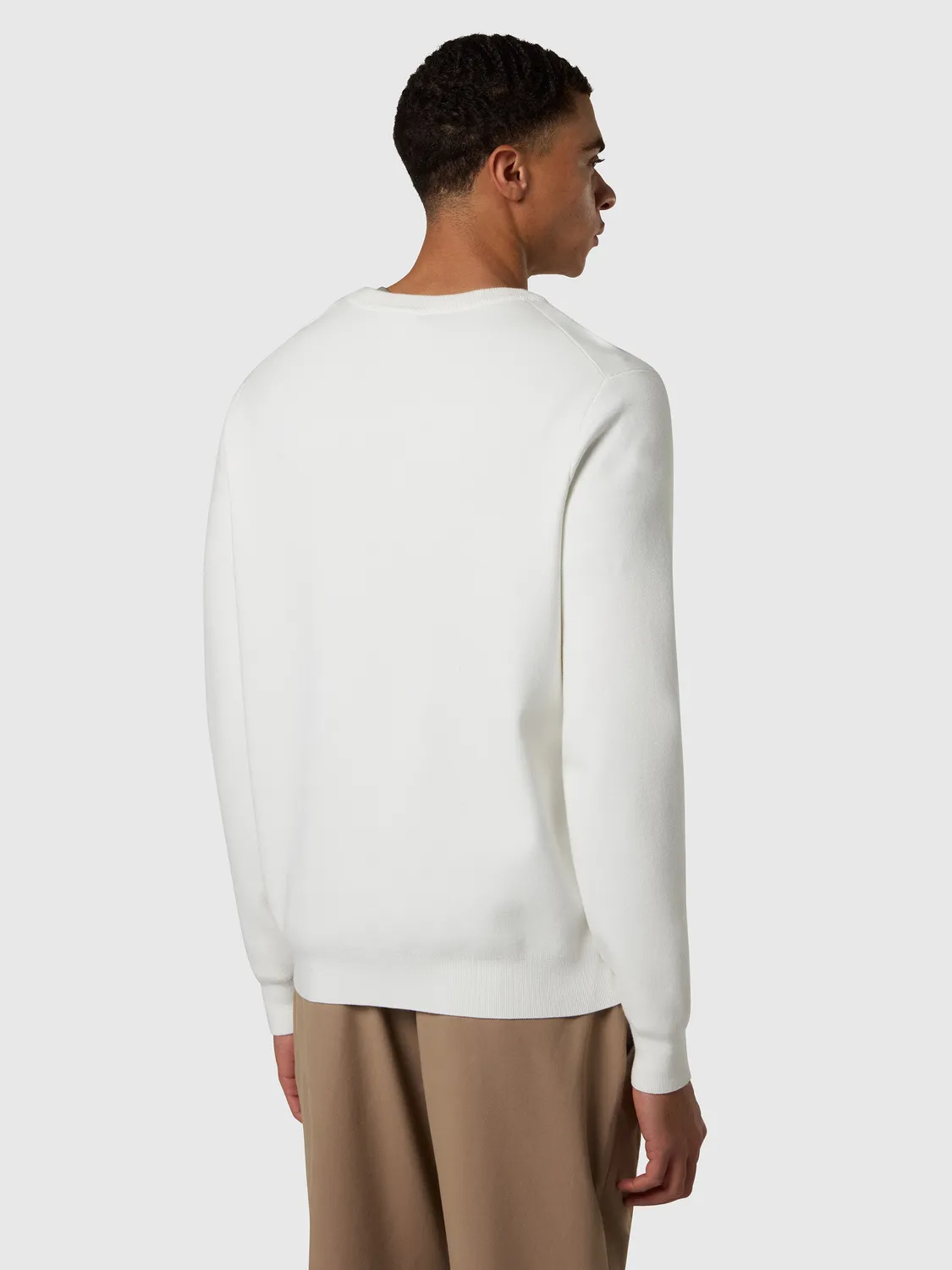 North Sails pull viscose lettrage 3D homme rouille