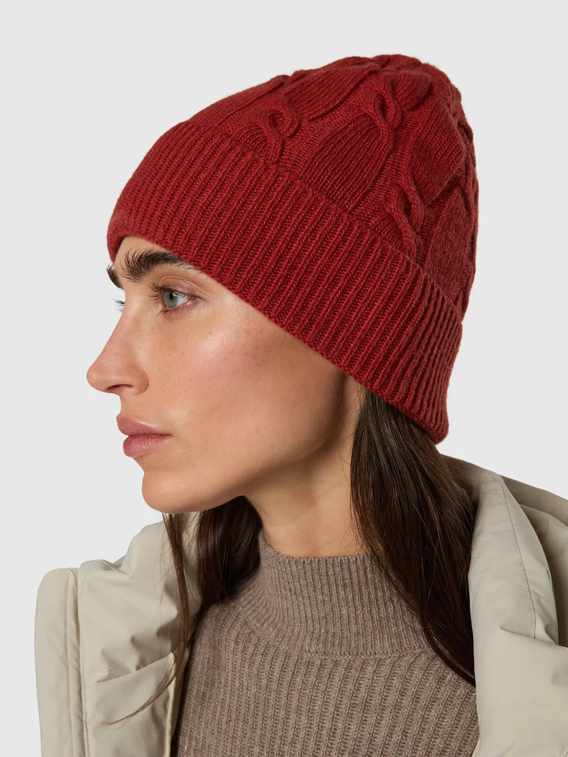North Sails bonnet torsadé cable-knit taille unique maille câblée