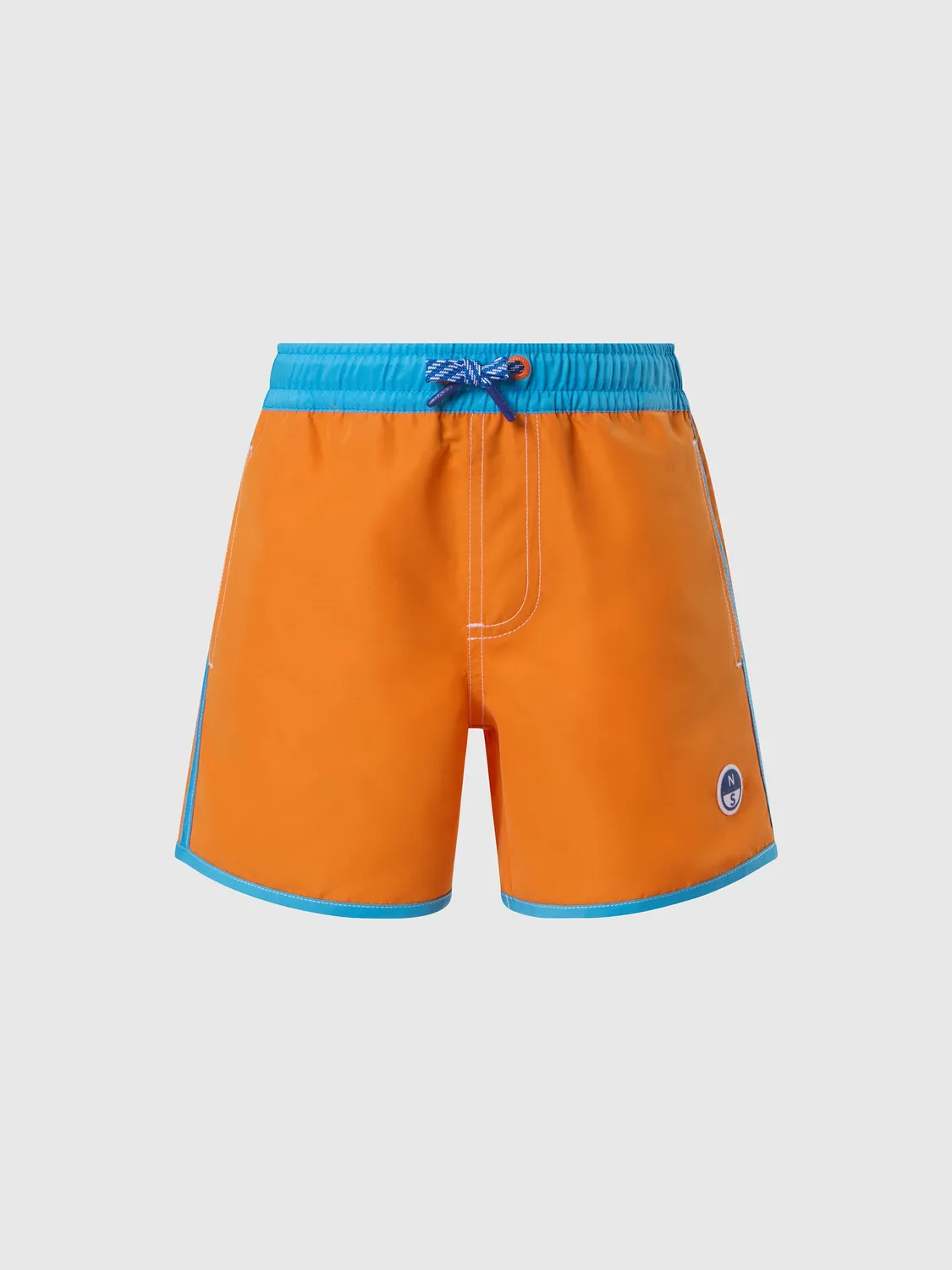 North Sails short de bain enfant orange peel