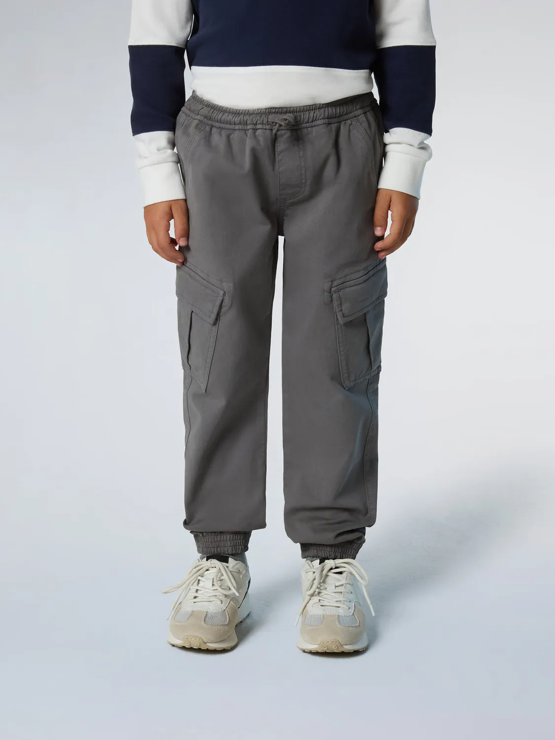 North Sails Cargo pantalon enfant taille élastique coton stretch