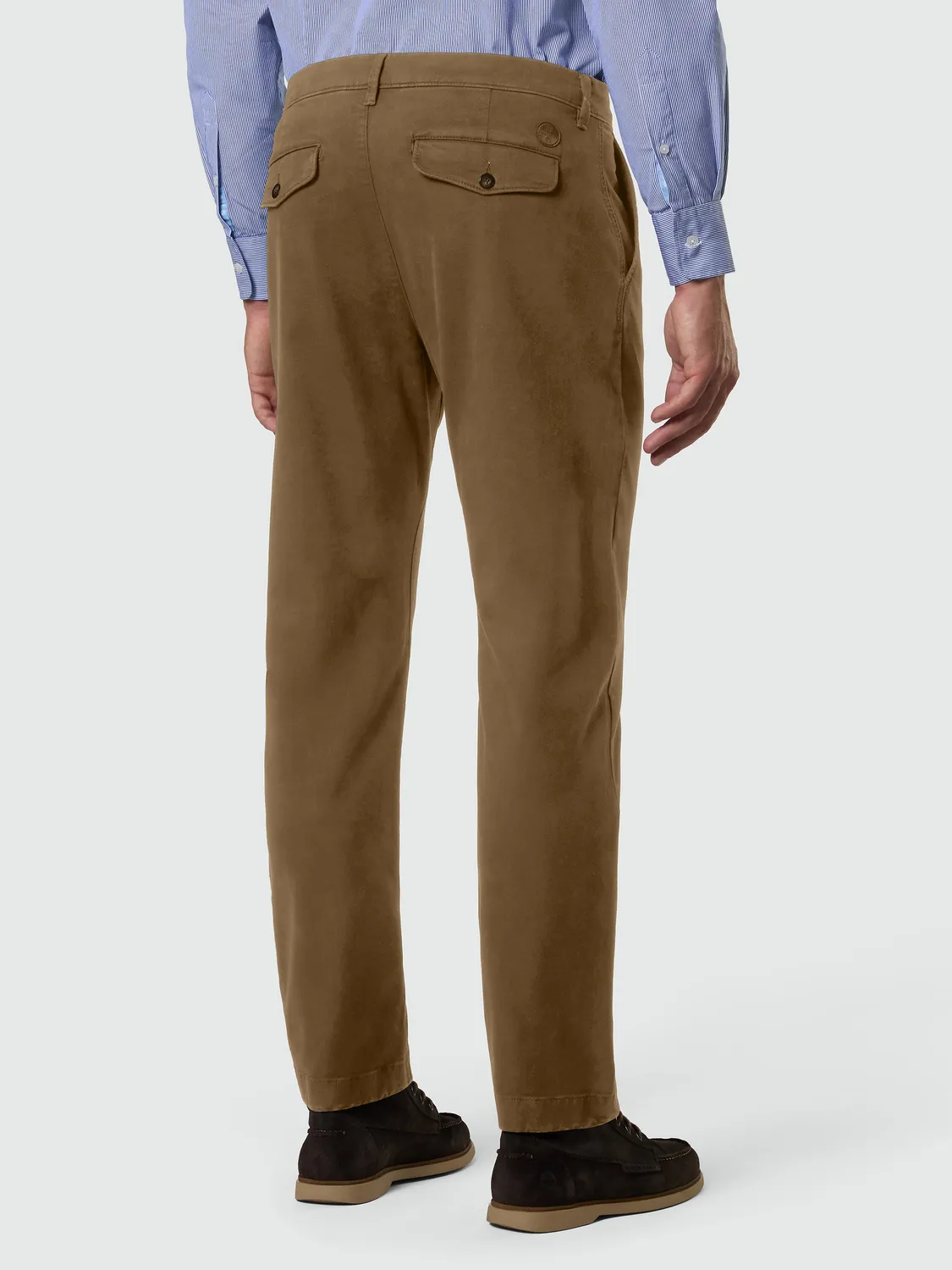 North Sails Newport chino micro-poncé kaki hiver