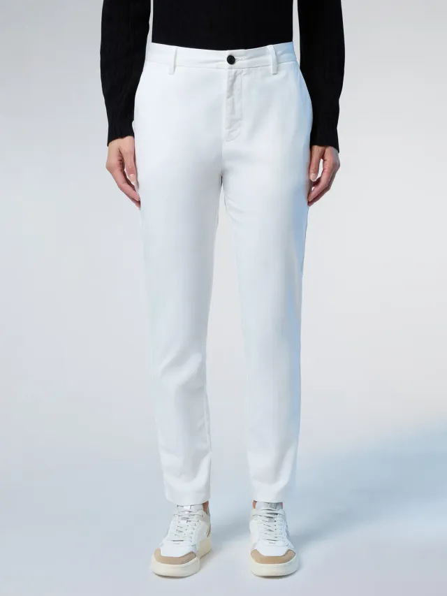 North Sails chino gabardine slim coton bio homme