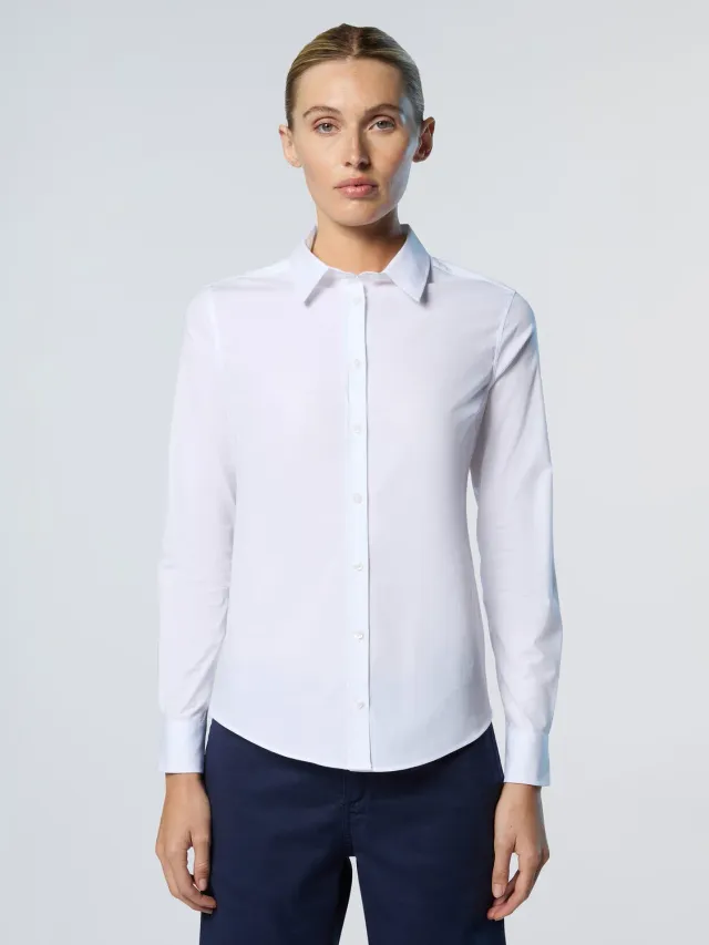 North Sails chemise popeline homme boutons marqués