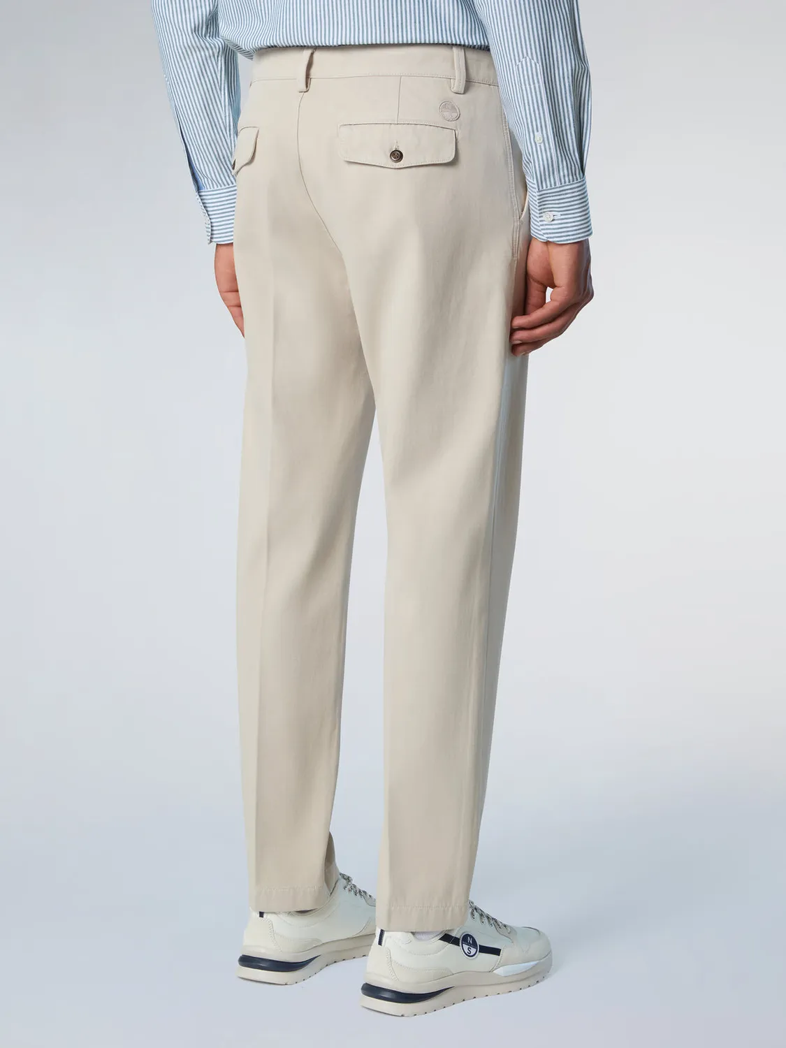 North Sails Newport chino micro-sablé gabardine bio homme