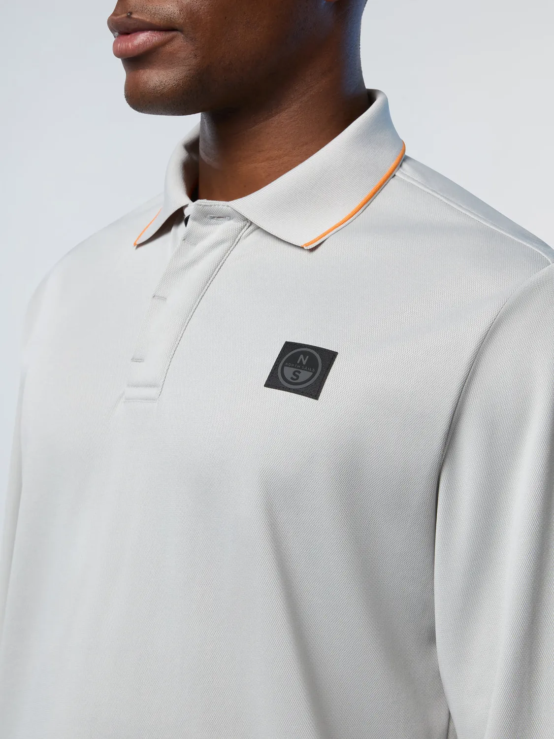 North Sails Coolmax Polo Manches Longues Piqué Recyclé