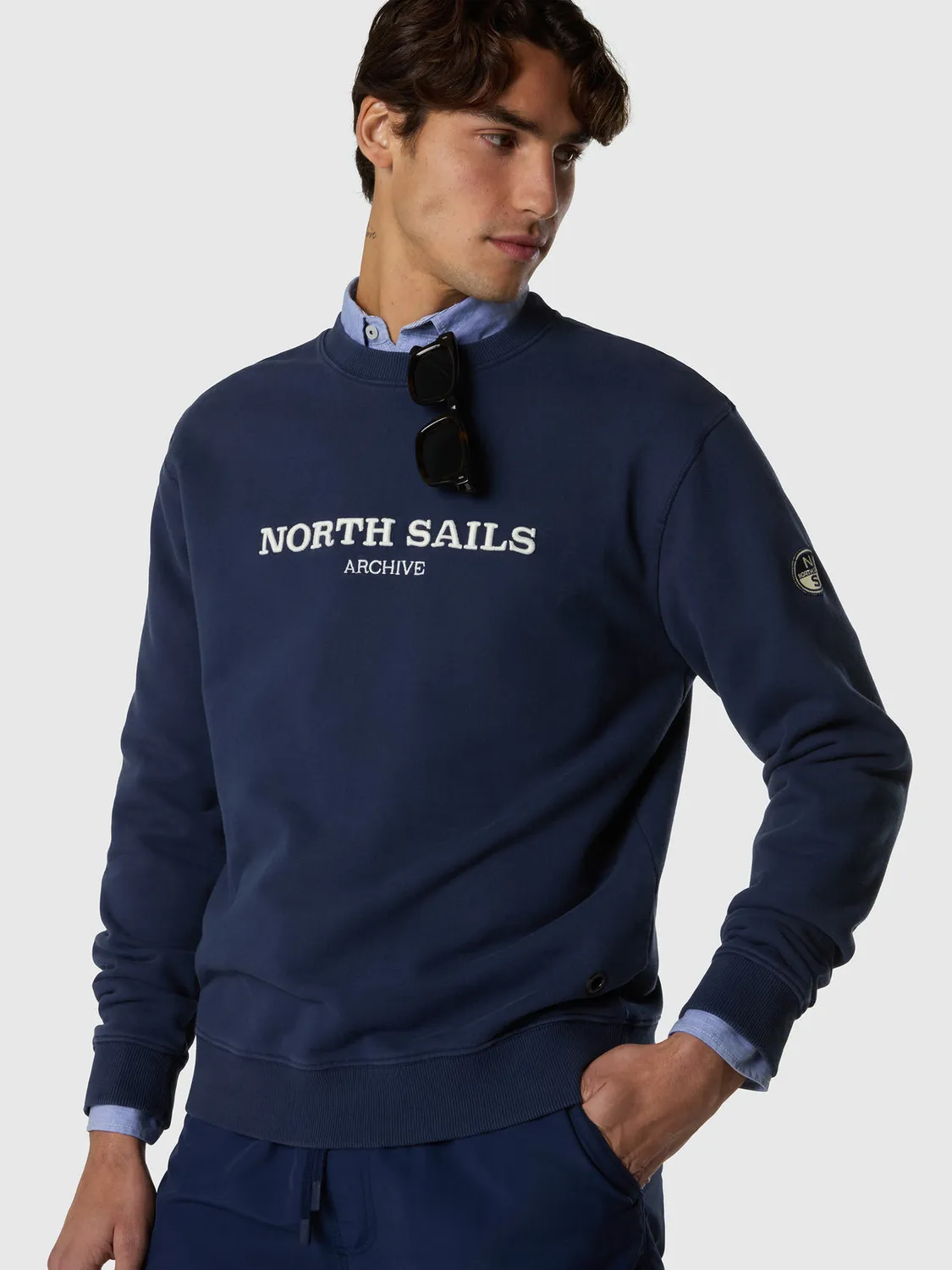 North Sails Archive sweat molleton coton bio