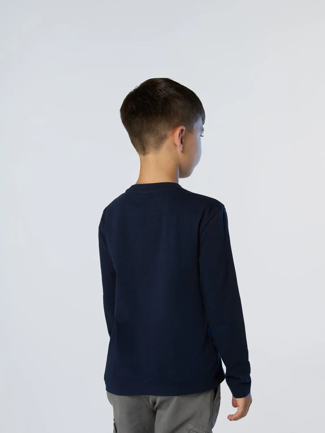 North Sails t-shirt enfant manches longues logo
