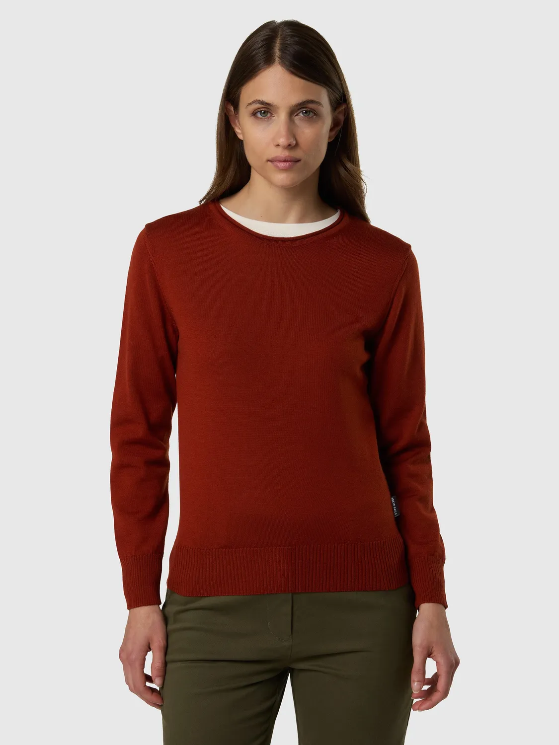 North Sails pull laine mérinos extra-fine femme