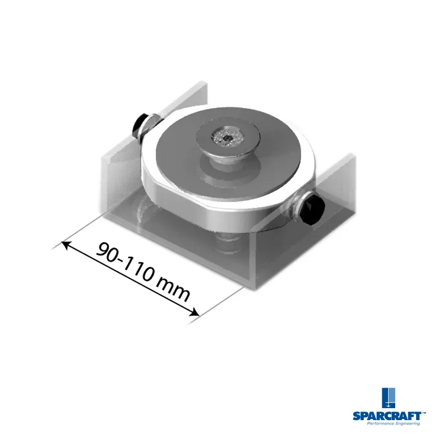 Sparcraft fixation davier bout-dehors larg 91-110 mm