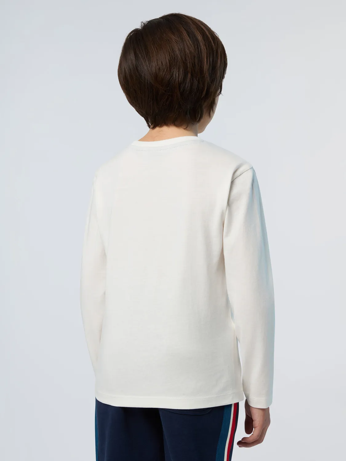 North Sails Maxi Print t-shirt manche longue coton bio