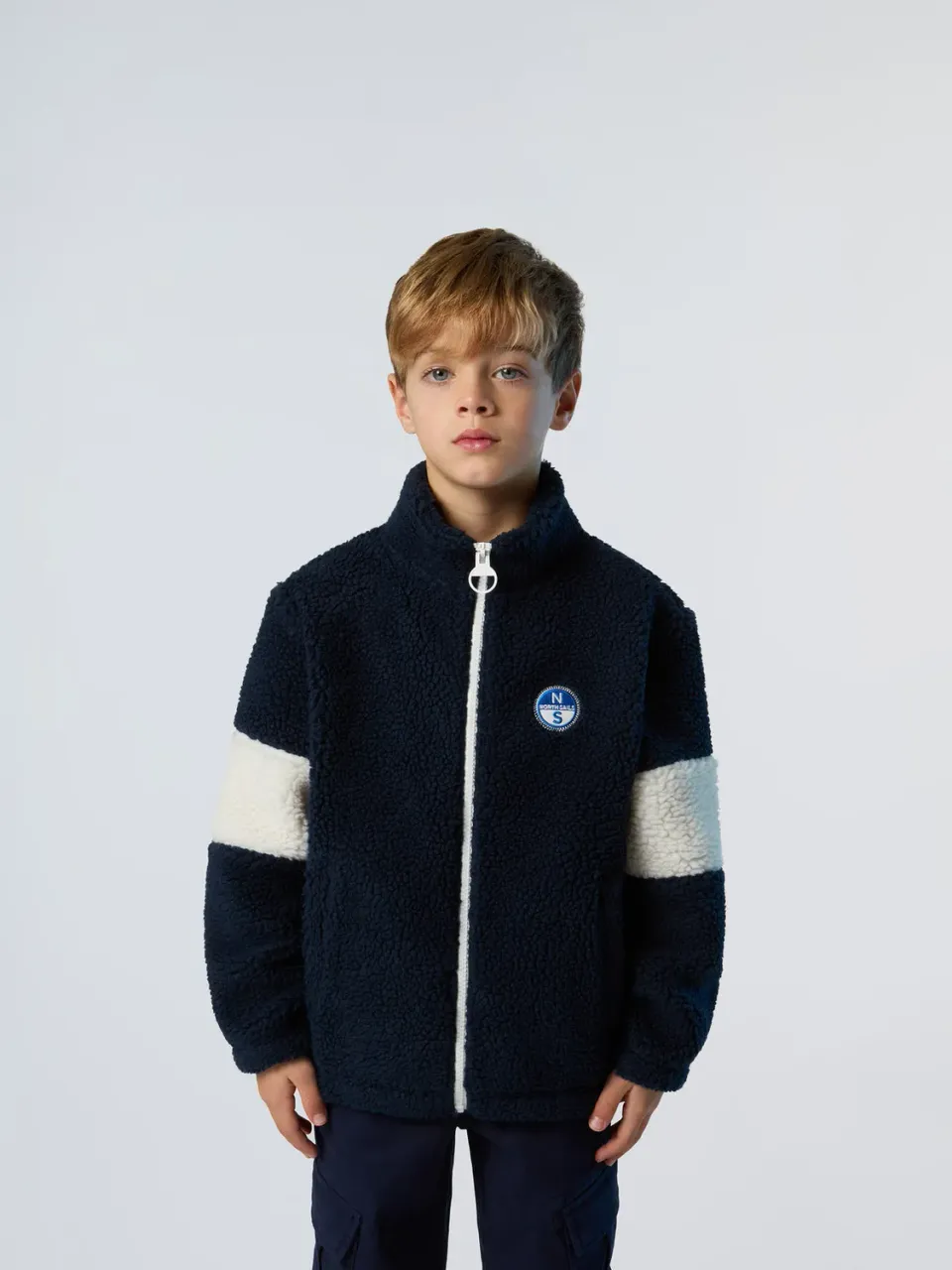 North Sails Full-Zip sweat polaire teddy zippé