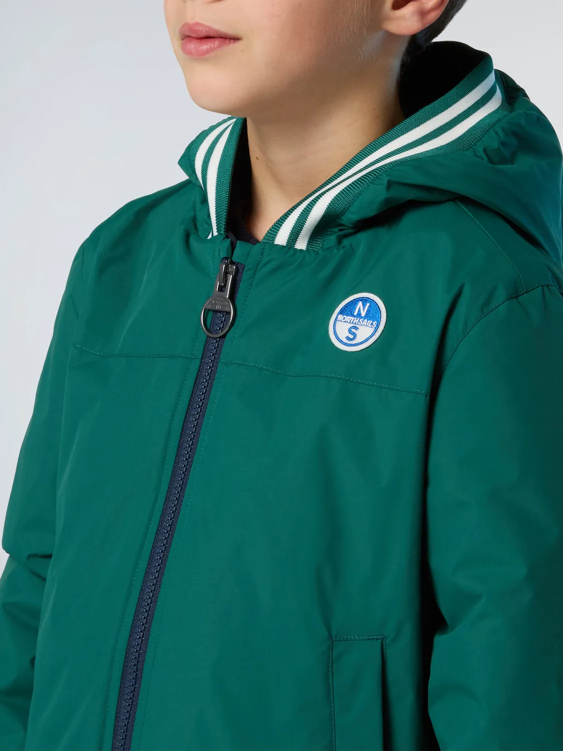 North Sails Sailor veste capuche enfant matelassée