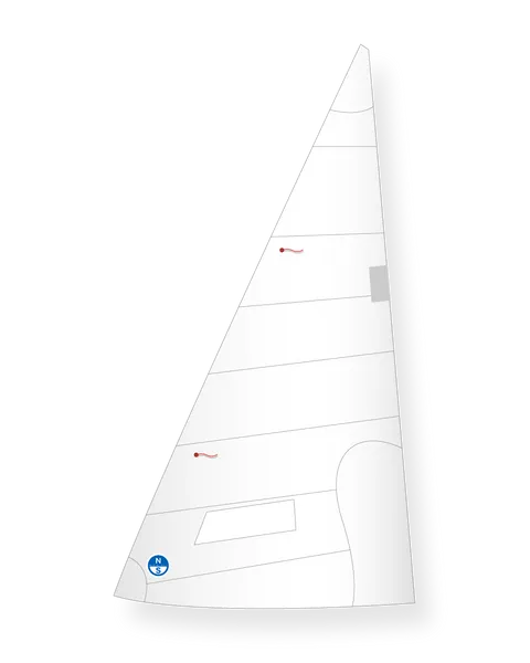 North Sails CFJ Race foc dacron course
