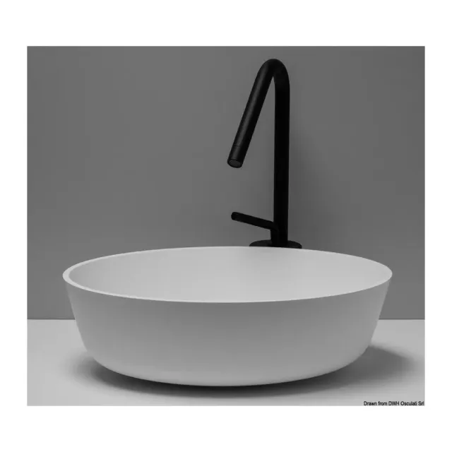 Osculati vasque ronde Ø 300 mm Ocritech blanche mate