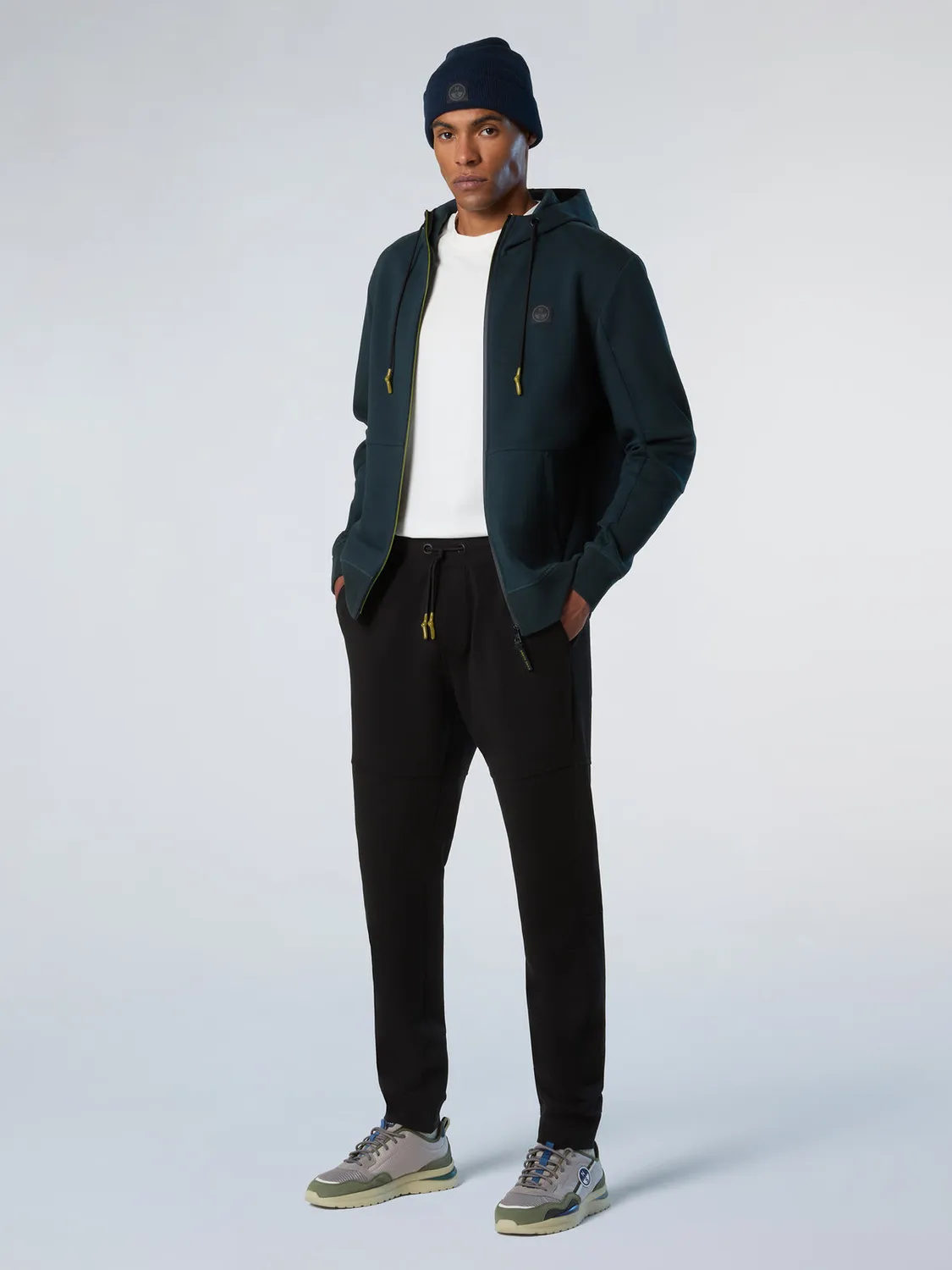 North Sails Scuba sweat zippé capuche poches zip