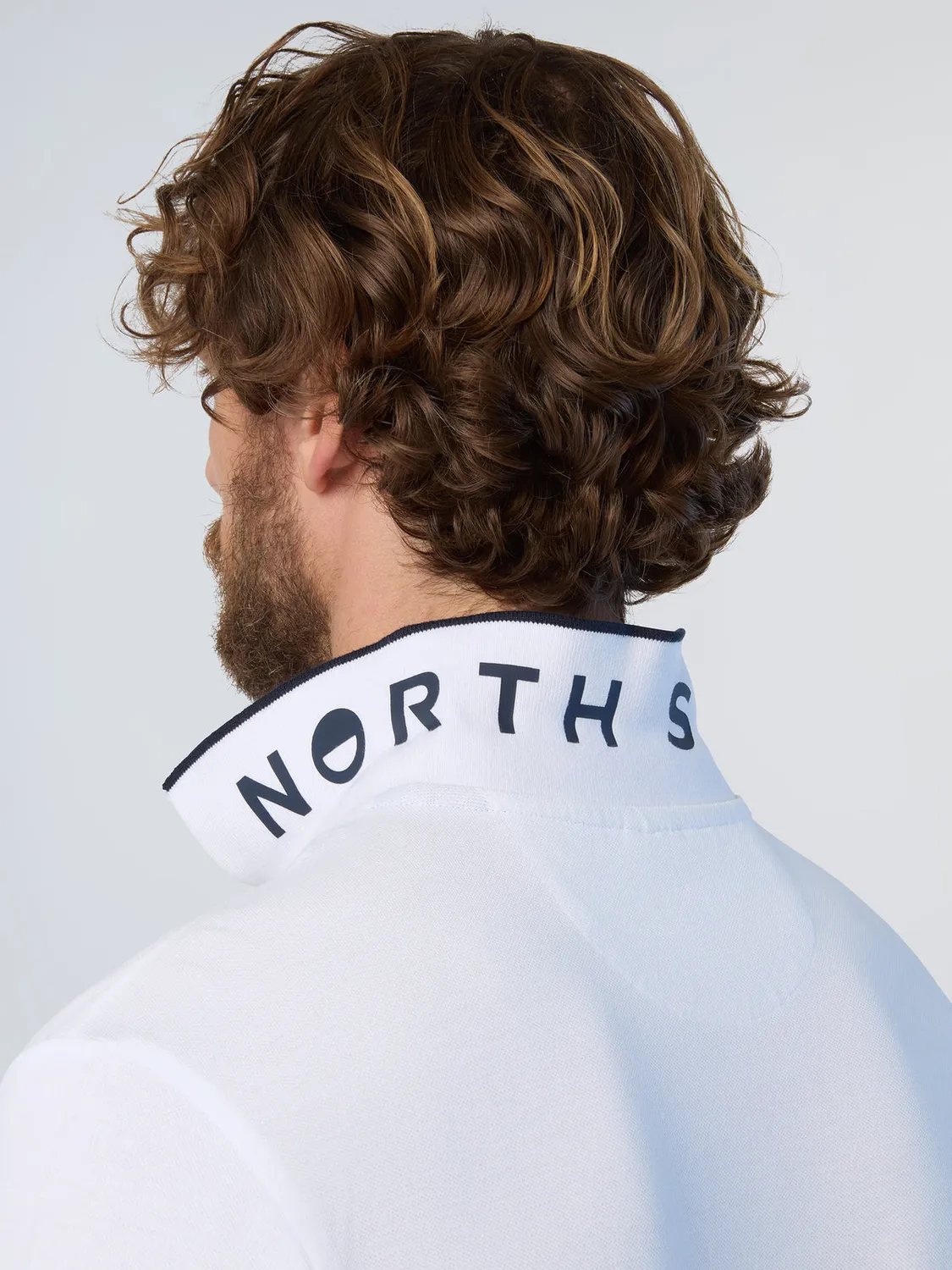 North Sails polo manches longues piqué coton bio