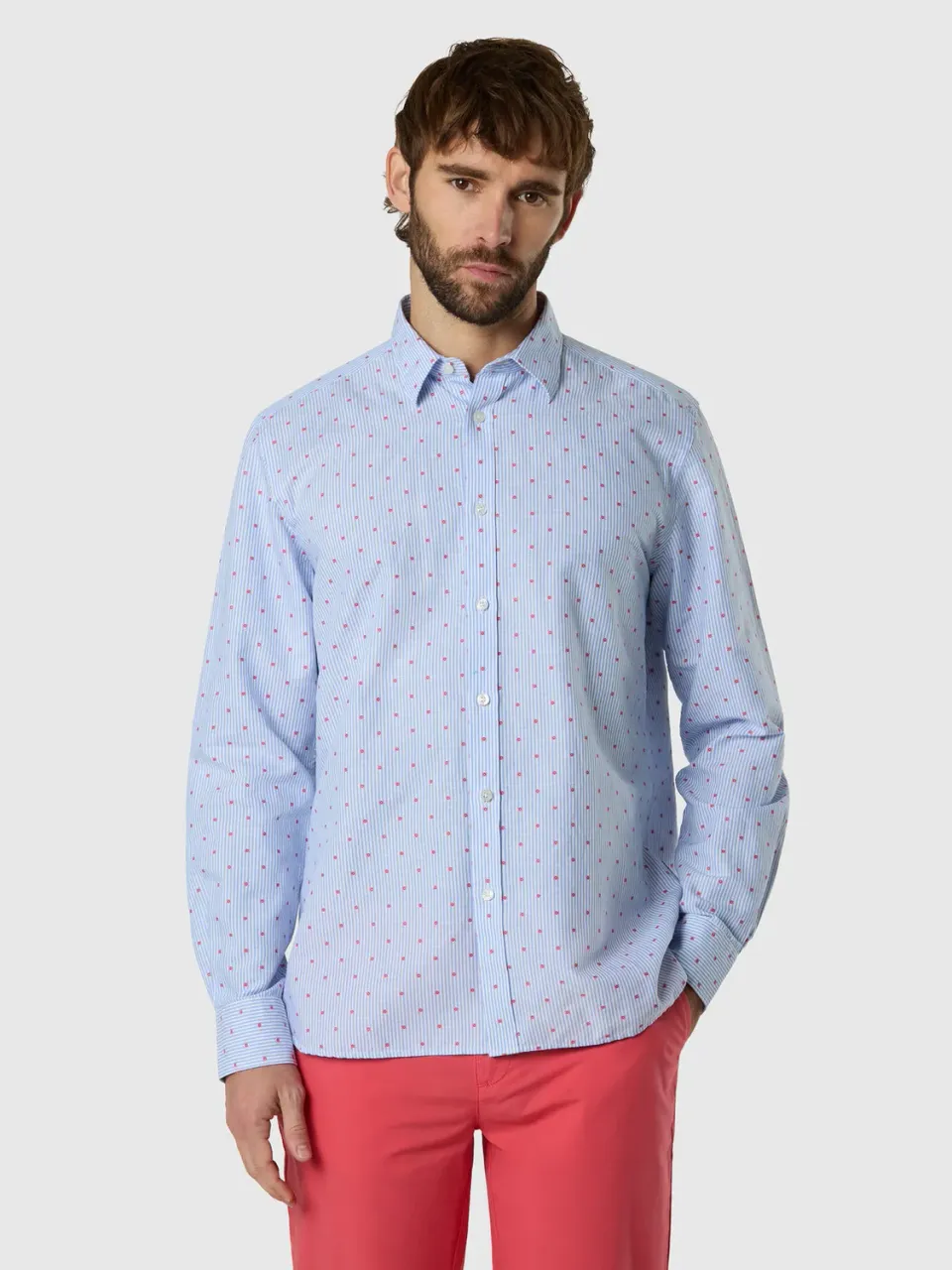 North Sails Fil coupé chemise lin coton bio été