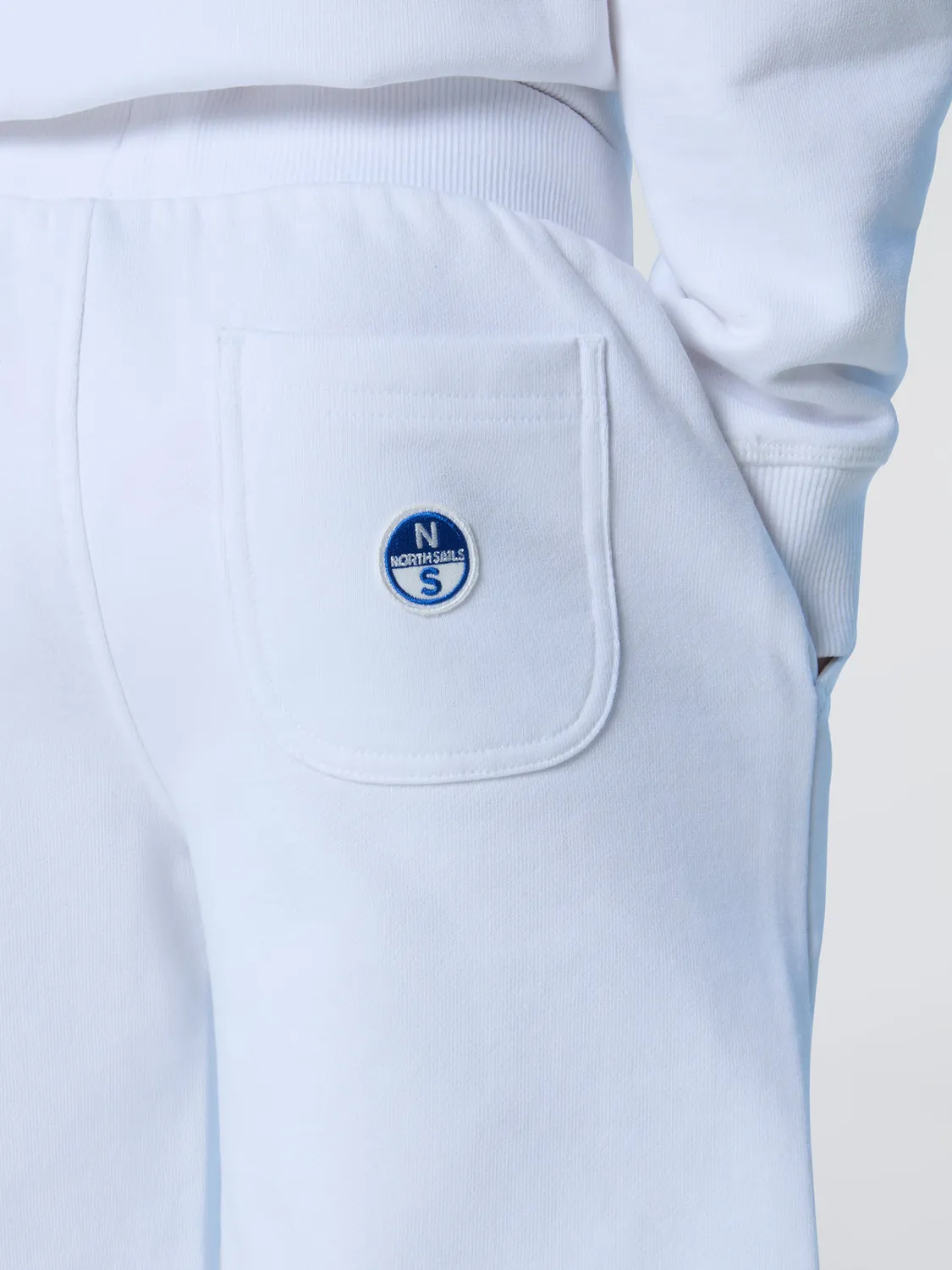 North Sails short sweat enfant coton bio patch logo