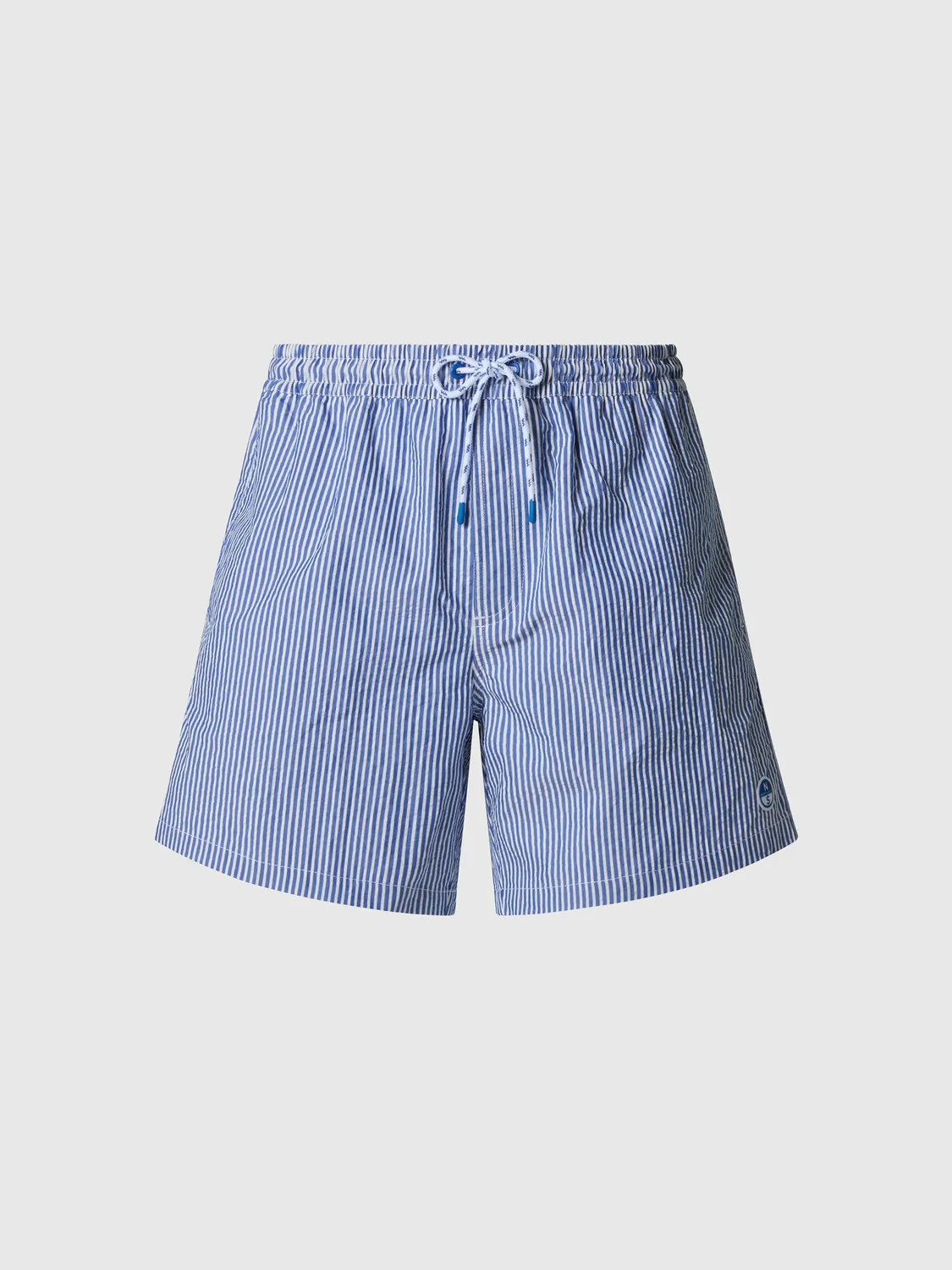 North Sails short de bain seersucker rayé