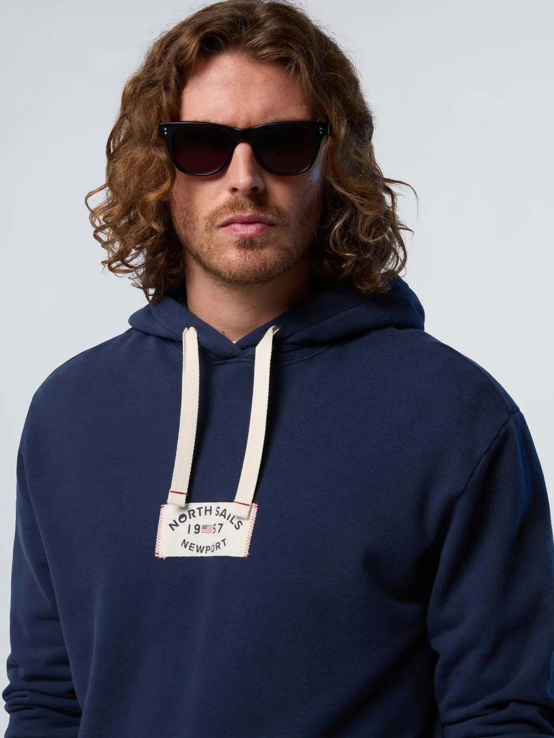 North Sails hoodie Newport patch coton bio