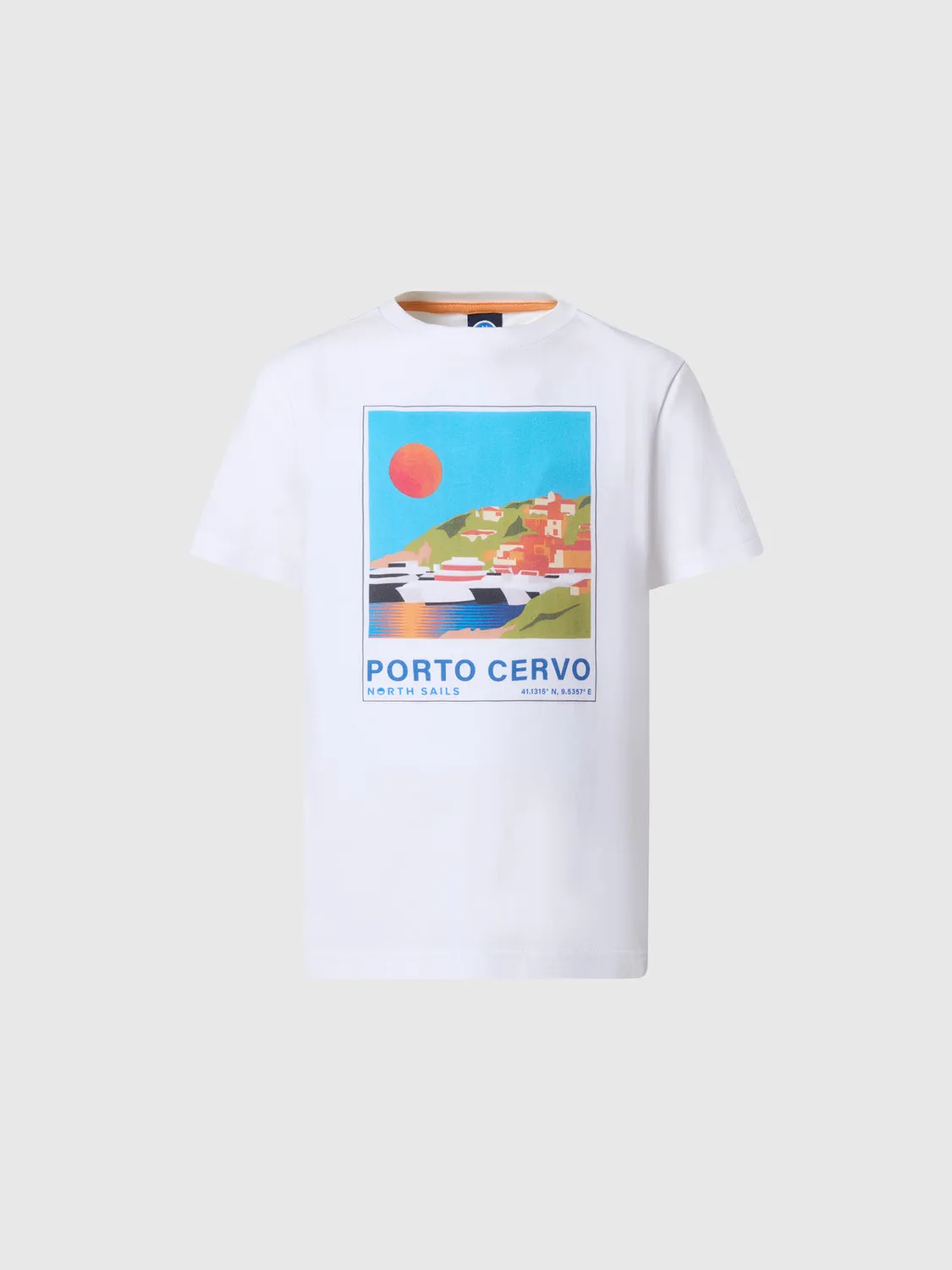 North Sails Graphic T-shirt coton bio col rond