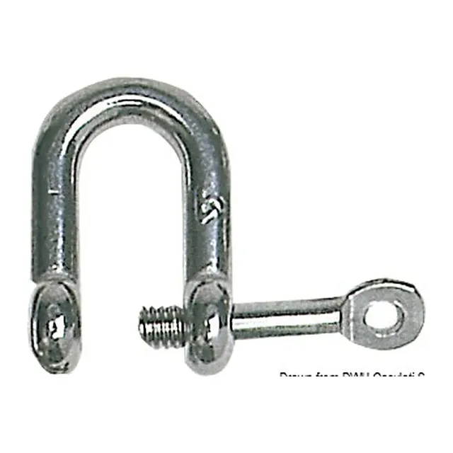 easysea manille U inox 316 10 mm lot 10 imperdable