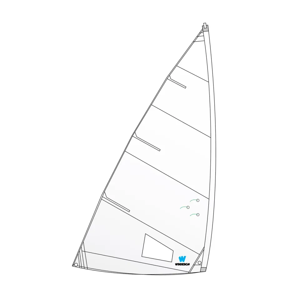 Optiparts EX2023 voile d'entraînement Laser 4.7 ILCA 4 école