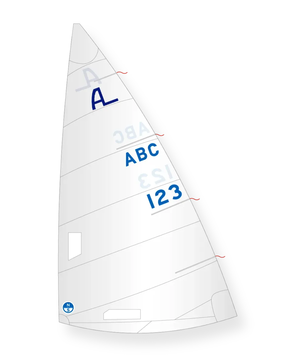 North Sails Rock 2 grand-voile Albacore dacron
