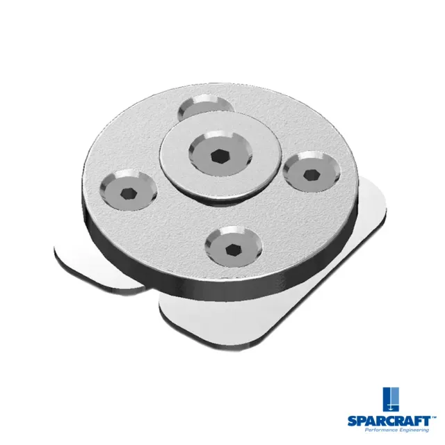 Sparcraft Working ferrure bout-dehors T Ø70-100 inox