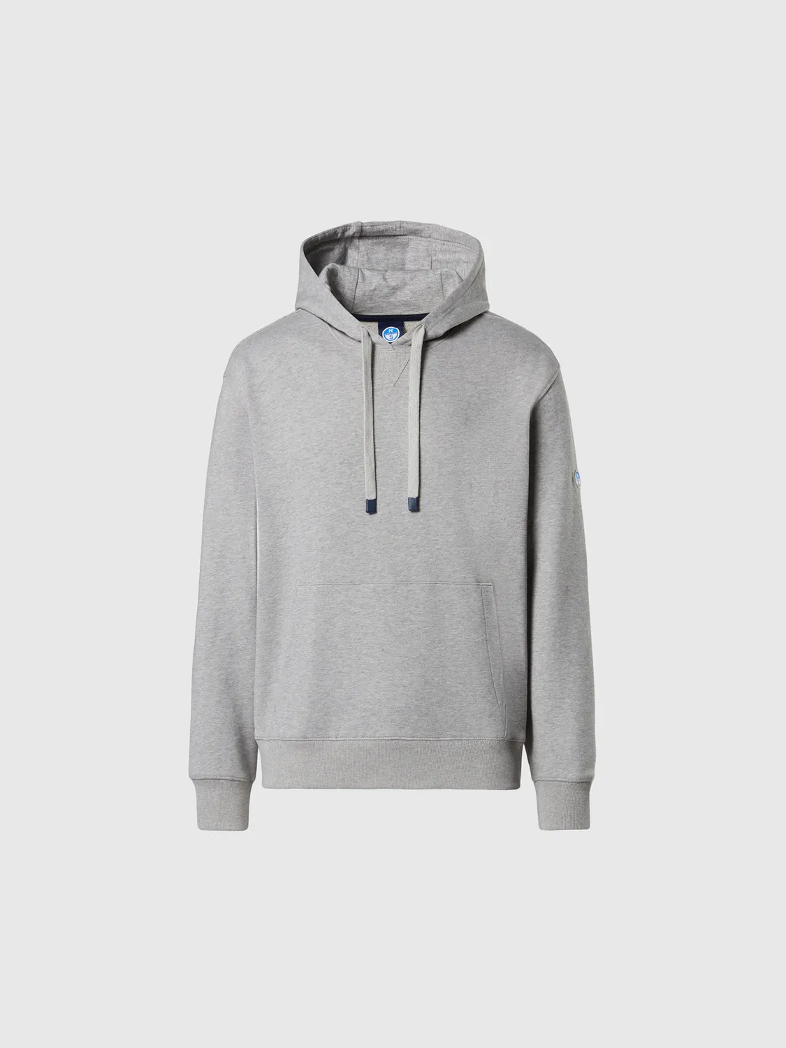 North Sails hoodie côtes latérales coton bio